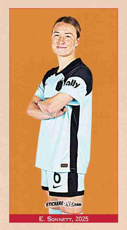 Sticker Emily Sonnett - Parkside Club and Country 2025
 n. A3 - Parkside
