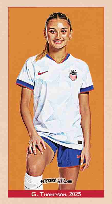 Sticker Gisele Thompson - Parkside Club and Country 2025
 n. A5 - Parkside