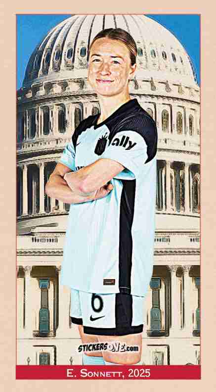 Sticker Emily Sonnett - Parkside Club and Country 2025
 n. AC3 - Parkside