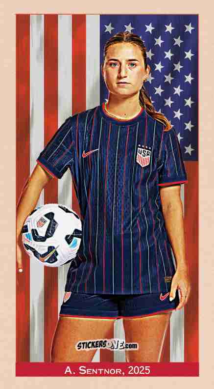 Sticker Ally Sentnor - Parkside Club and Country 2025
 n. AF1 - Parkside