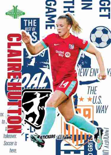 Sticker Claire Hutton - Parkside Club and Country 2025
 n. CO7 - Parkside