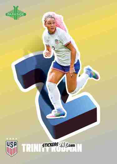 Sticker Trinity Rodman - Parkside Club and Country 2025
 n. N2 - Parkside