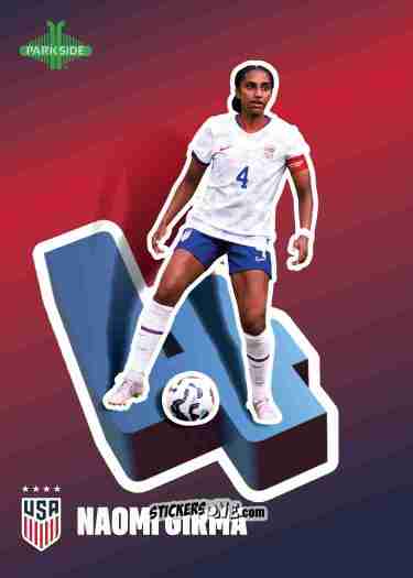 Sticker Naomi Girma - Parkside Club and Country 2025
 n. N3 - Parkside