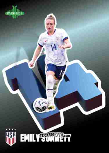 Sticker Emily Sonnett - Parkside Club and Country 2025
 n. N9 - Parkside