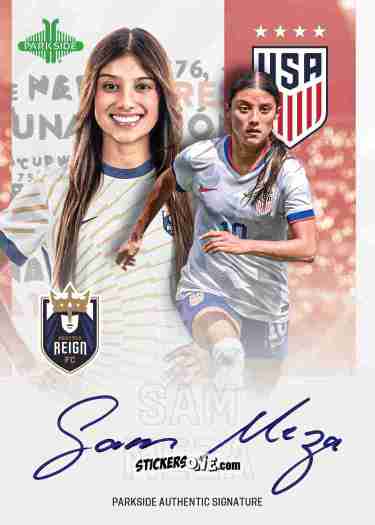 Sticker Sam Meza - Parkside Club and Country 2025
 n. CCS-SM - Parkside