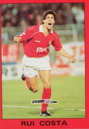 Figurina Rui Costa - Estrelas Do Campeonato 92-93 n. 27 - Panini