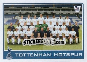 Cromo Tottenham Hotspur team - Premier League Inglese 2009-2010 n. 380 - Topps