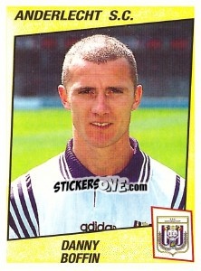 Cromo Danny Boffin - Football Belgium 1996-1997 n. 40 - Panini