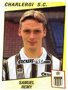 Cromo Samuel Remy - Football Belgium 1996-1997 n. 114 - Panini