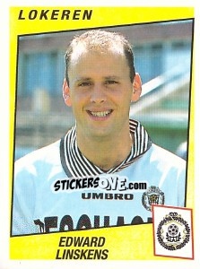Figurina Edward Linskens - Football Belgium 1996-1997 n. 230 - Panini