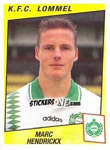 Cromo Marc Hendrickx - Football Belgium 1996-1997 n. 250 - Panini