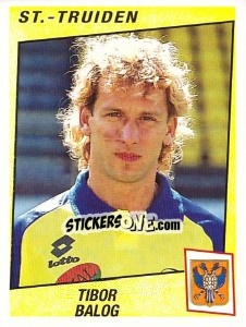 Cromo Tibor Balog - Football Belgium 1996-1997 n. 336 - Panini