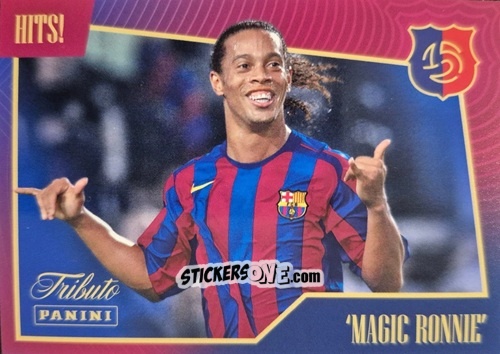 Cromo Ronaldinho - Magic Ronnie - Tributo FC Barcelona 1899-2024
 n. 53 - Panini