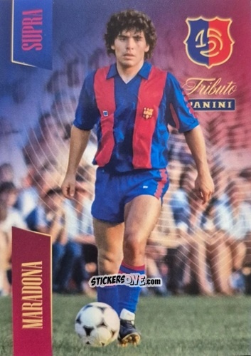 Cromo Maradona - El Mundo Se Detuvo - Tributo FC Barcelona 1899-2024
 n. 75 - Panini
