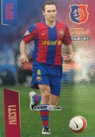 Cromo Andres Iniesta - Vals En El Cesped - Tributo FC Barcelona 1899-2024
 n. 88 - Panini