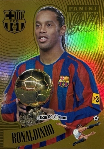 Cromo Ronaldinho - Pura Fantasia - Tributo FC Barcelona 1899-2024
 n. 98 - Panini