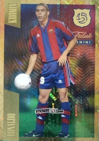 Figurina Ronaldo Luis Nazario - Tributo FC Barcelona 1899-2024
 n. K82 - Panini