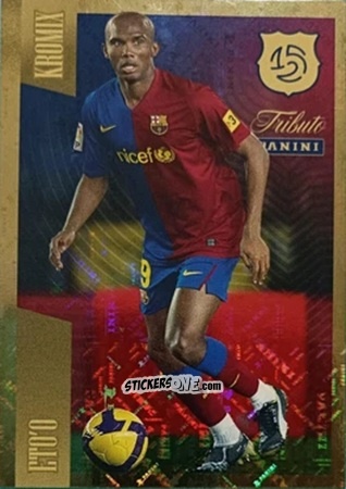 Sticker Eto'o - Tributo FC Barcelona 1899-2024
 n. K89 - Panini