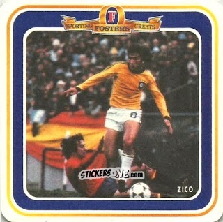 Figurina Zico - Sporting Greats Fosters 1994
 n. 6 - Sporting Greats Fosters