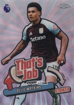 Cromo Ollie Watkins - Chrome Premier League 2025-2026 n. THJ-4 - Topps