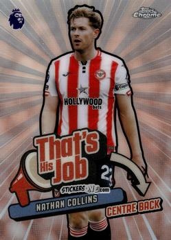 Sticker Nathan Collins - Chrome Premier League 2025-2026 n. THJ-5 - Topps