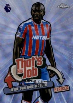 Sticker Jean-Philippe Mateta - Chrome Premier League 2025-2026 n. THJ-8 - Topps