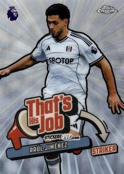 Figurina Raúl Jiménez - Chrome Premier League 2025-2026 n. THJ-10 - Topps