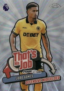 Figurina João Gomes - Chrome Premier League 2025-2026 n. THJ-19 - Topps