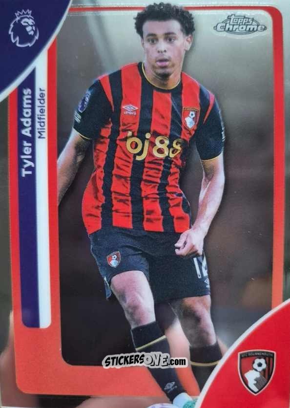 Cromo Tyler Adams - Chrome Premier League 2025-2026 n. 2 - Topps