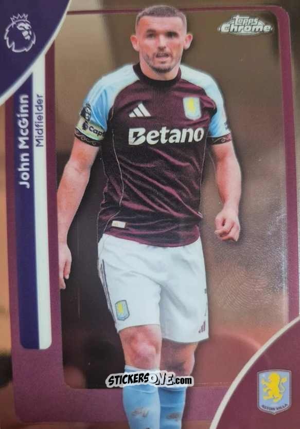Cromo John McGinn - Chrome Premier League 2025-2026 n. 26 - Topps