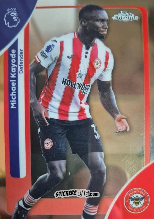 Sticker Michael Kayode - Chrome Premier League 2025-2026 n. 32 - Topps