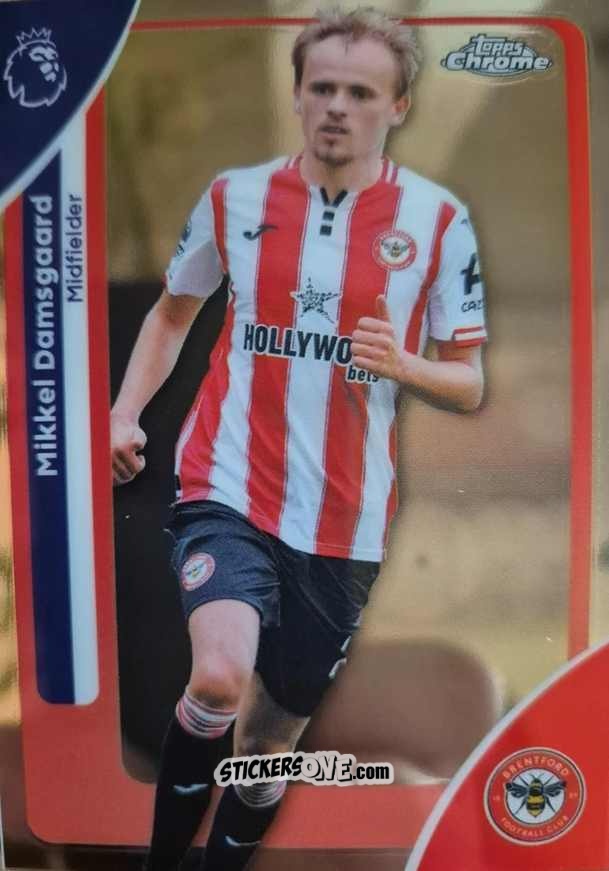 Sticker Mikkel Damsgaard - Chrome Premier League 2025-2026 n. 33 - Topps