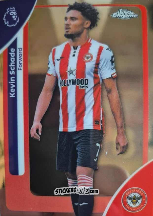 Figurina Kevin Schade - Chrome Premier League 2025-2026 n. 34 - Topps