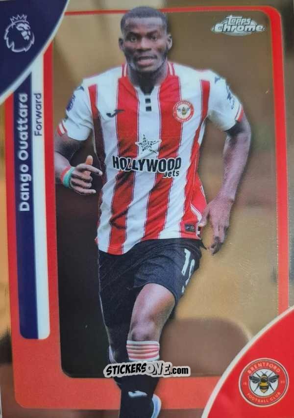 Sticker Dango Ouattara - Chrome Premier League 2025-2026 n. 35 - Topps
