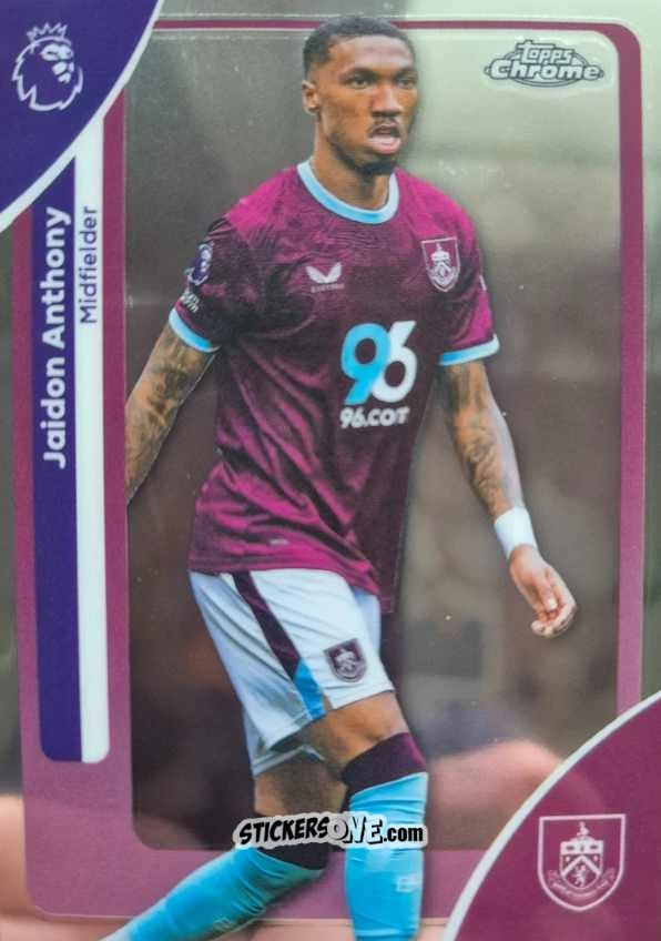 Sticker Jaidon Anthony - Chrome Premier League 2025-2026 n. 54 - Topps