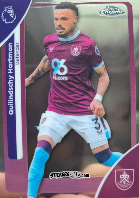 Figurina Quilindschy Hartman - Chrome Premier League 2025-2026 n. 59 - Topps