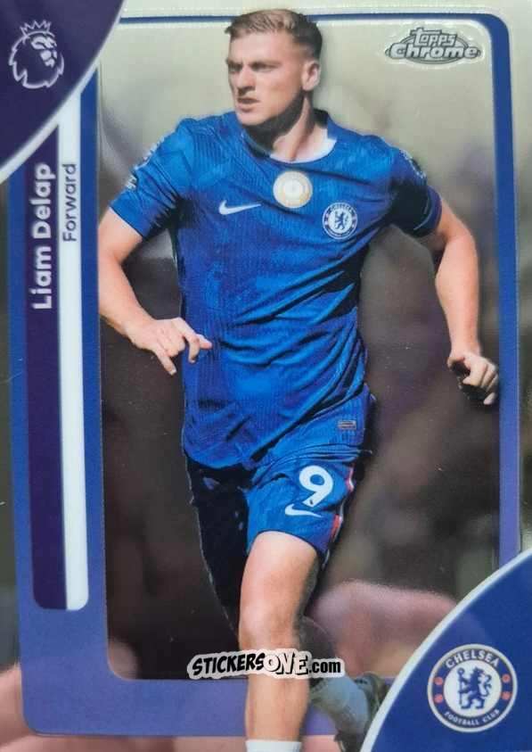 Sticker Liam Delap - Chrome Premier League 2025-2026 n. 62 - Topps