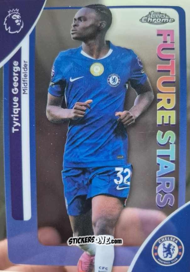 Sticker Tyrique George - Chrome Premier League 2025-2026 n. 70 - Topps