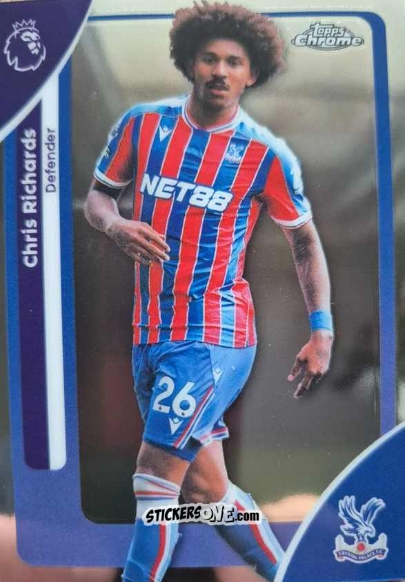 Sticker Chris Richards - Chrome Premier League 2025-2026 n. 76 - Topps