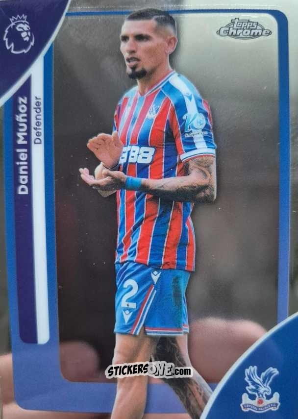 Sticker Daniel Muñoz - Chrome Premier League 2025-2026 n. 80 - Topps