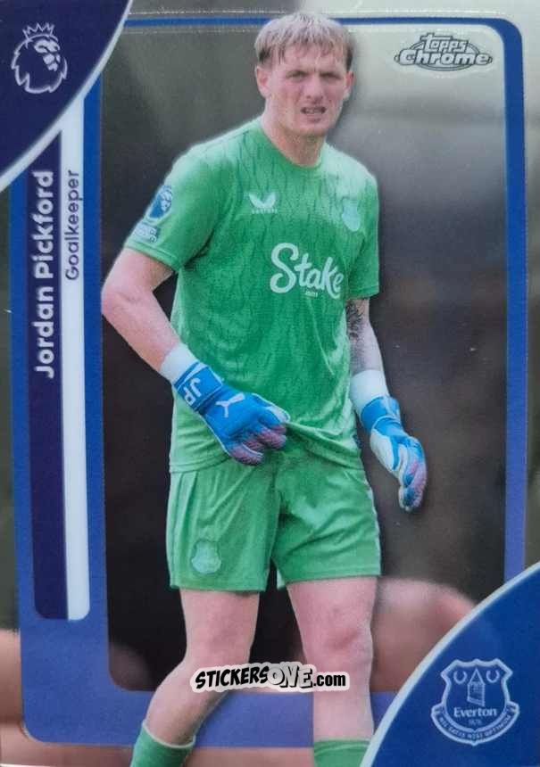 Sticker Jordan Pickford - Chrome Premier League 2025-2026 n. 84 - Topps