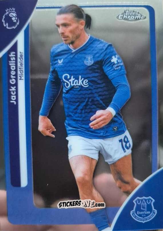 Sticker Jack Grealish - Chrome Premier League 2025-2026 n. 87 - Topps
