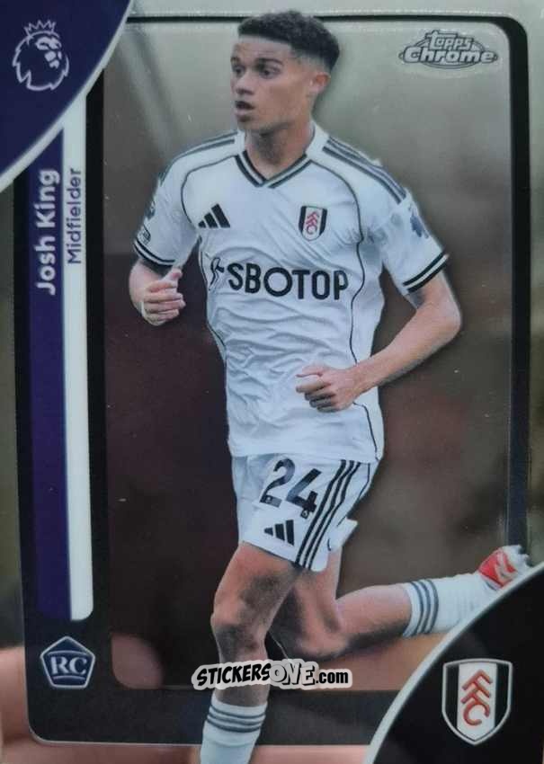 Figurina Josh King - Chrome Premier League 2025-2026 n. 91 - Topps