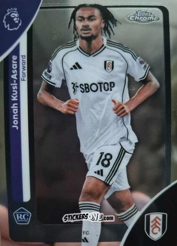 Figurina Jonah Kusi-Asare - Chrome Premier League 2025-2026 n. 98 - Topps