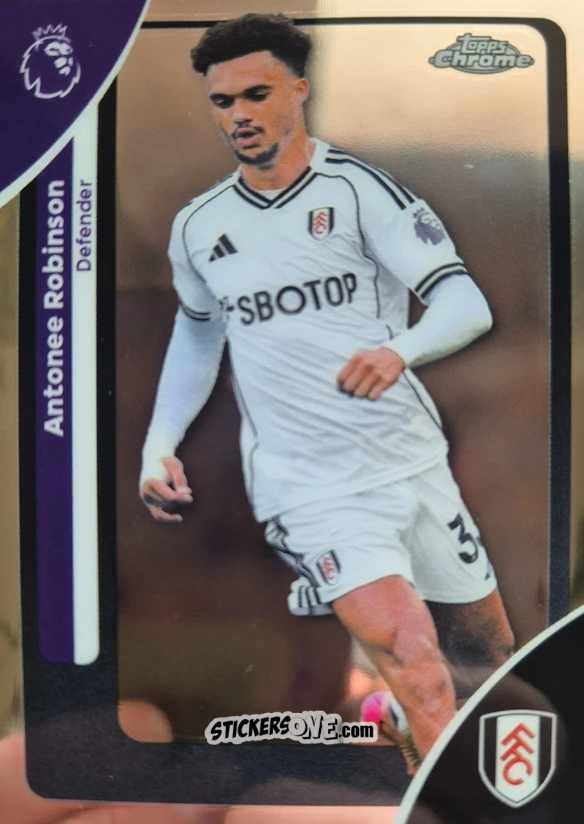 Sticker Antonee Robinson - Chrome Premier League 2025-2026 n. 100 - Topps
