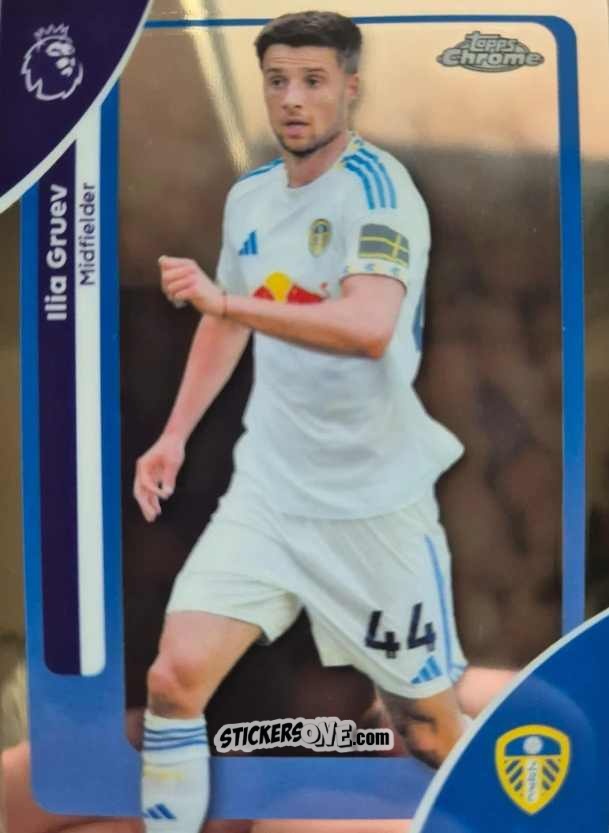 Cromo Ilia Gruev - Chrome Premier League 2025-2026 n. 101 - Topps