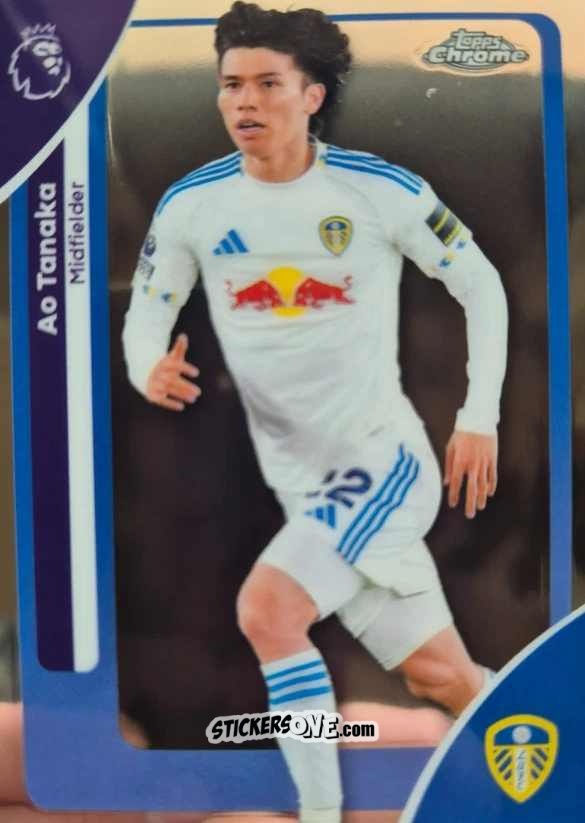 Cromo Ao Tanaka - Chrome Premier League 2025-2026 n. 107 - Topps