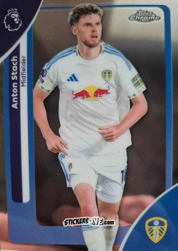 Cromo Anton Stach - Chrome Premier League 2025-2026 n. 110 - Topps