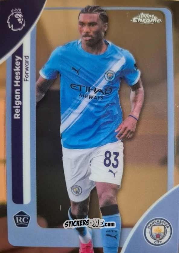 Cromo Reigan Heskey - Chrome Premier League 2025-2026 n. 129 - Topps