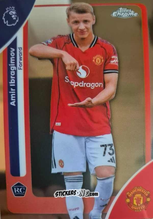 Cromo Amir Ibragimov - Chrome Premier League 2025-2026 n. 132 - Topps